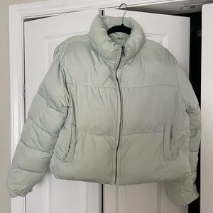 Mint puffer jacked